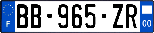 BB-965-ZR