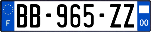 BB-965-ZZ