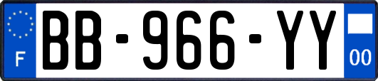 BB-966-YY