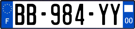 BB-984-YY