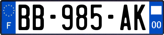 BB-985-AK