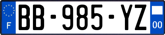 BB-985-YZ