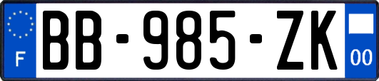 BB-985-ZK