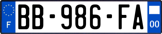 BB-986-FA