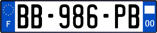 BB-986-PB