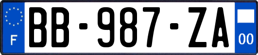 BB-987-ZA