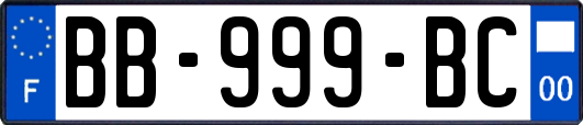 BB-999-BC