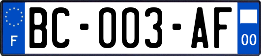 BC-003-AF