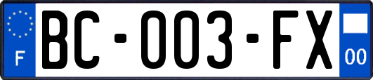 BC-003-FX
