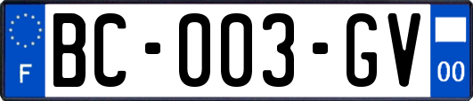 BC-003-GV