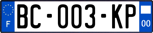 BC-003-KP