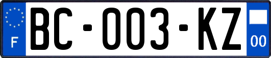 BC-003-KZ