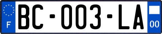 BC-003-LA