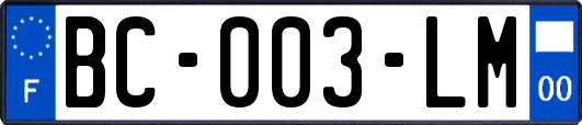 BC-003-LM