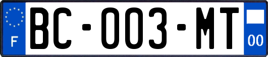 BC-003-MT