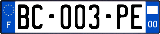 BC-003-PE