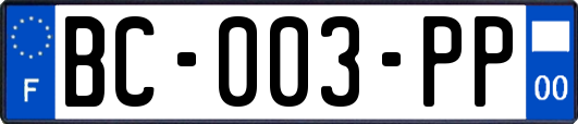 BC-003-PP