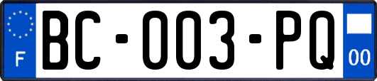BC-003-PQ