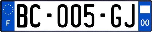 BC-005-GJ