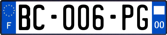 BC-006-PG