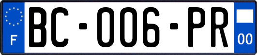 BC-006-PR