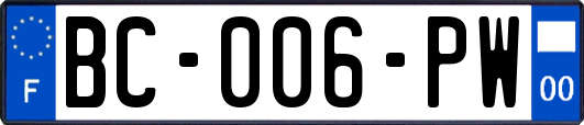 BC-006-PW