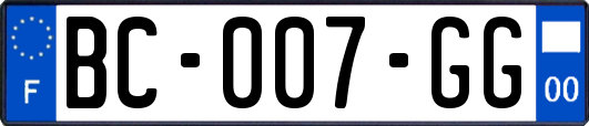 BC-007-GG