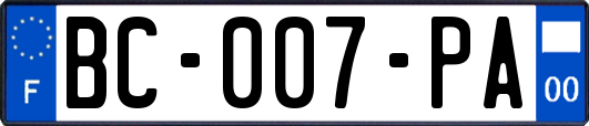 BC-007-PA
