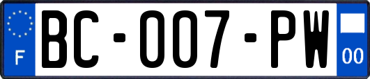 BC-007-PW