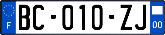 BC-010-ZJ