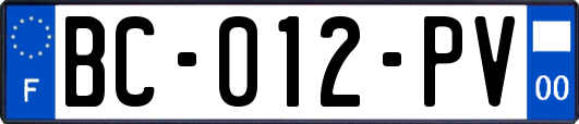 BC-012-PV