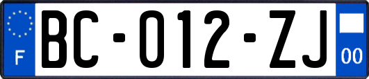 BC-012-ZJ