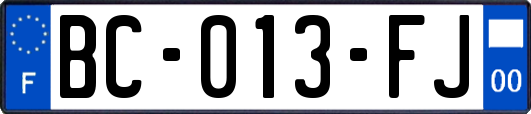 BC-013-FJ