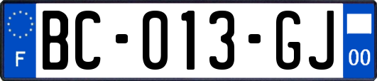 BC-013-GJ