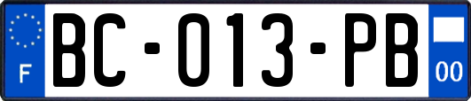 BC-013-PB
