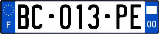 BC-013-PE