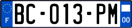 BC-013-PM