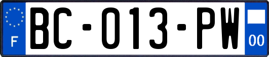BC-013-PW