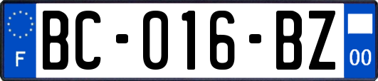 BC-016-BZ