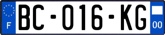 BC-016-KG