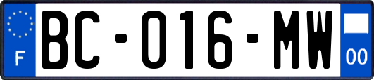 BC-016-MW