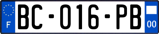 BC-016-PB