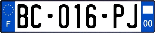 BC-016-PJ