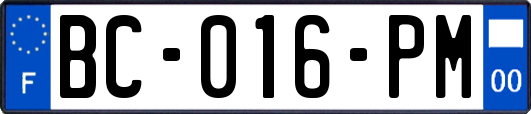 BC-016-PM