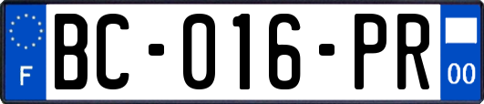 BC-016-PR