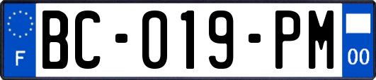 BC-019-PM