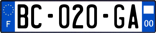 BC-020-GA