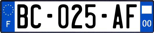 BC-025-AF