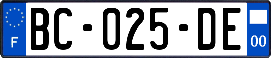 BC-025-DE