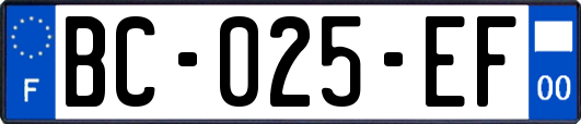 BC-025-EF